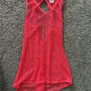 OP Coral Mesh Swim Cover-Up